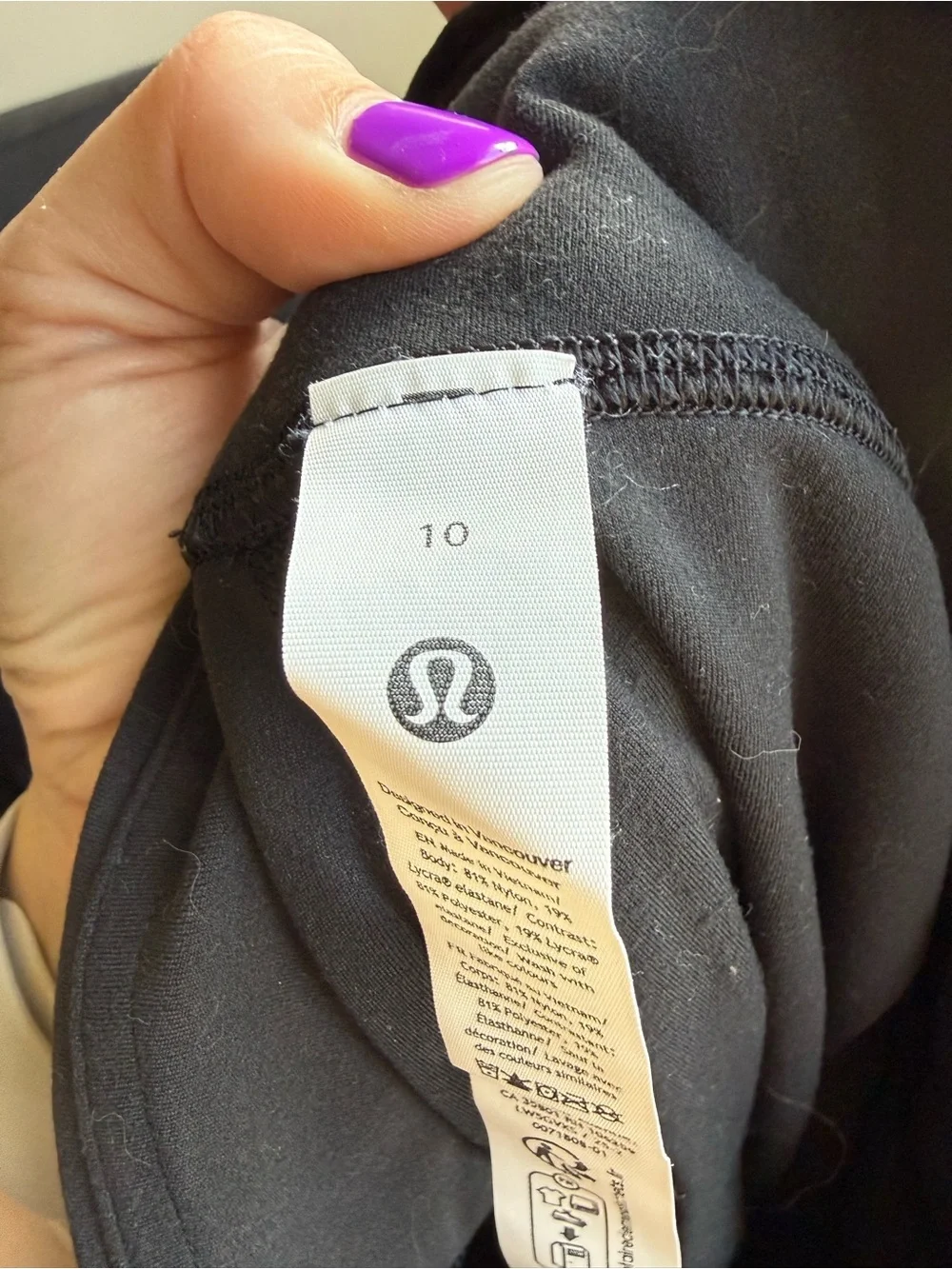 lululemon athletica worn once